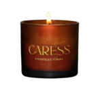 Bougies parfumées Caresse Professional bouquets fleuris Sublime Fleur de coton! 100% fabrication artisanale Flacon en miel