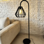 Lampadaire haute gamme Arc Lamp Noir de style vintage de la Collection Grand Classique N° 12 – Image 3