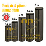Pack de 5 Organisateur de Rangement pour tapis de sol Sac de Rangement pour tapis – Image 3