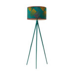 Lampadaire Trépied Scandinave de haute gamme en wax pied bois noble peint à la main de style vintage de la Collection Grand Classique N° 43