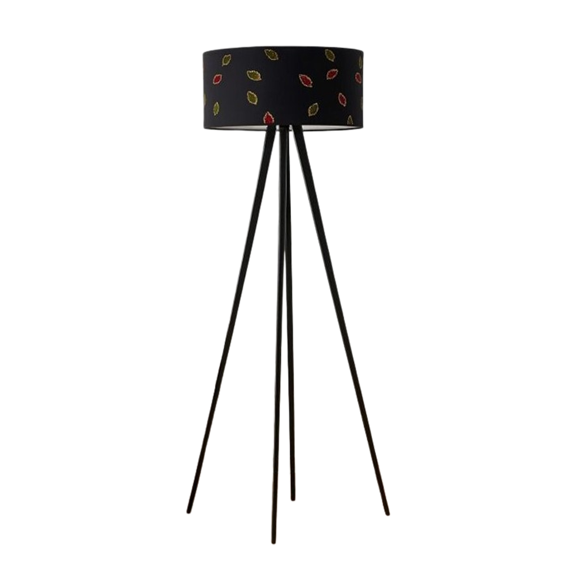 OCS 4045 Lampadaire Trépied Scandinave de haute gamme en wax pied bois noble peint à la main de style vintage de la Collection Grand Classique N° 45 – Image 1