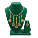 Coffret de Parure mahboub en cuivre trempé dans de l’or AJB 8910