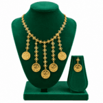 Coffret de Parure mahboub en cuivre trempé dans de l’or AJB 8910