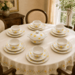 Pack Double Plaisir à Table Fleurs des champs 20 pièces en céramique TOP 1235 – Image 2