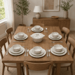 Pack Double Plaisir à Table Marbré 20 pièces en céramique TOP 1231 – Image 4