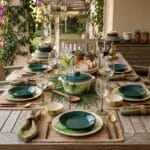 Pack Double Plaisir à Table "Oasis" 20 pièces en céramique TOP 2349 – Image 2