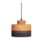 Suspension Combino Ronde Lampes design Armin Home Suspension en bois de style vintage fabrication artisanale T1