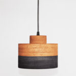 Suspension Combino Ronde Lampes design Armin Home Suspension en bois de style vintage fabrication artisanale T1 – Image 3