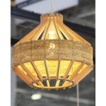 Suspension Trapezz Halfa ajourée en lamelles de bois ARH 8036 – Image 3