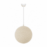 Suspension globes haut de gamme design boule tressé à la main en fil de rotin