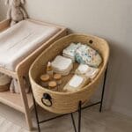 L'Ovale Nomade – Panier de Rangement haut de gamme en fibre naturelle sur Piétement Artisanal fait main – Image 5