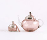 Theiere GM et Port pignon en verre souffle -fait main