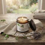 Bougie de massage anti-douleur 100 % Naturel  Sans additifs chimiques fabrication artisanale – Image 2